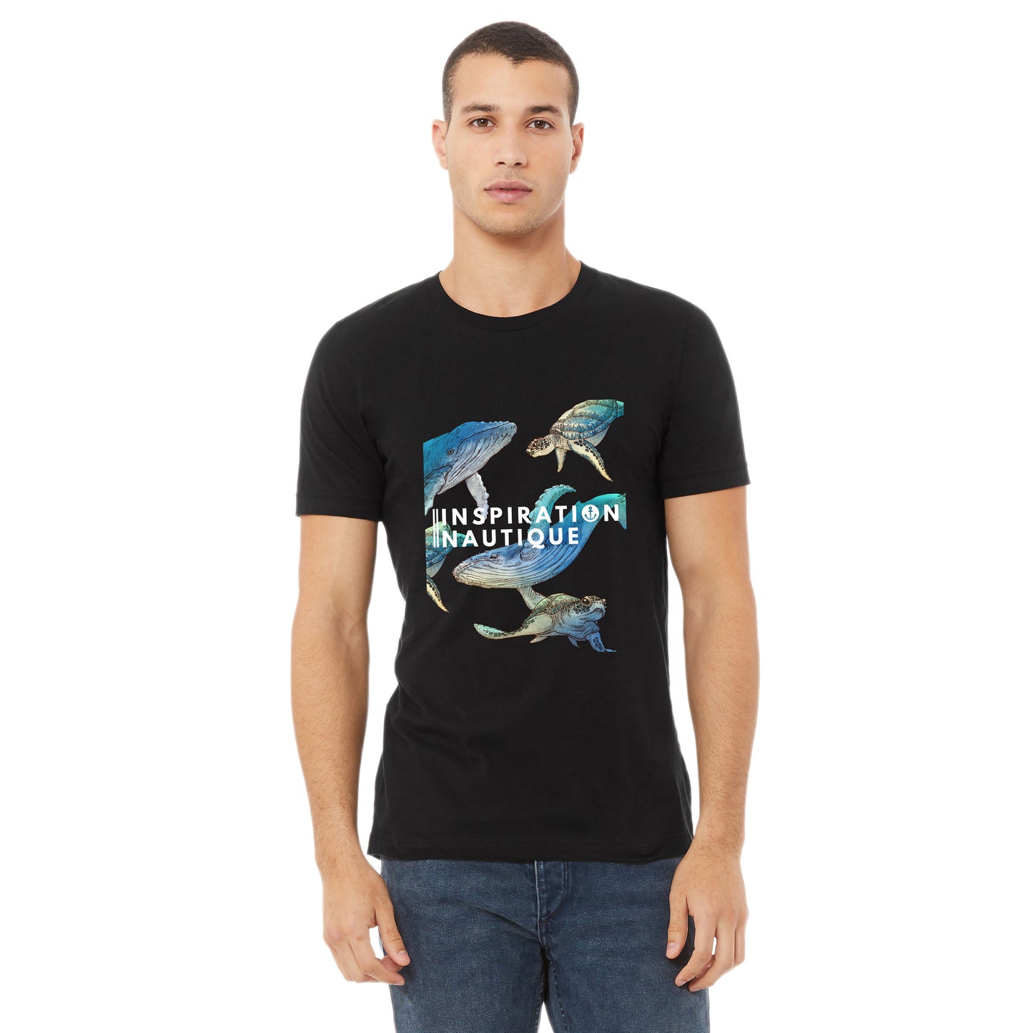 T-shirt unisexe - Baleines et tortues