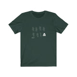 T-shirt unisexe : La patience (voilier) - Visuel blanc