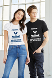 T-shirt unisexe : J'adorerais... mais mon canot et moi, on a des plans - Visuel marine