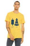 T-shirt unisexe : Défense vs bouée - Visuel marine