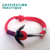Nautical anchor bracelet for men and women made in Canada
