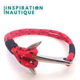 Boat rope anchor bracelet for men or women made in Canada