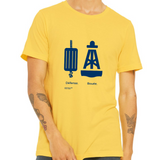 T-shirt unisexe : Défense vs bouée - Visuel marine