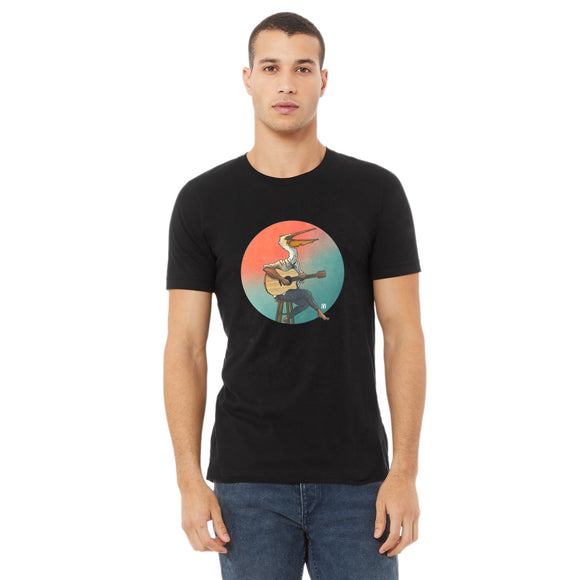 T-shirt unisexe : Pélican Acoustique