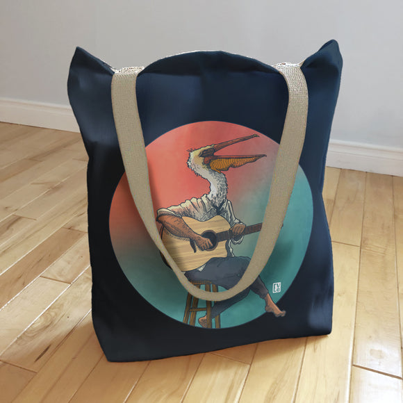 Sac fourre-tout : Pélican Acoustique - fond marine