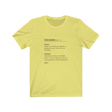 T-shirt unisexe : Chasser - Visuel noir