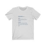 T-shirt unisexe : Chasser - Visuel marine