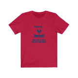 T-shirt unisexe : J'adorerais... mais mon canot et moi, on a des plans - Visuel marine