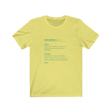T-shirt unisexe : Chasser - Visuel sarcelle